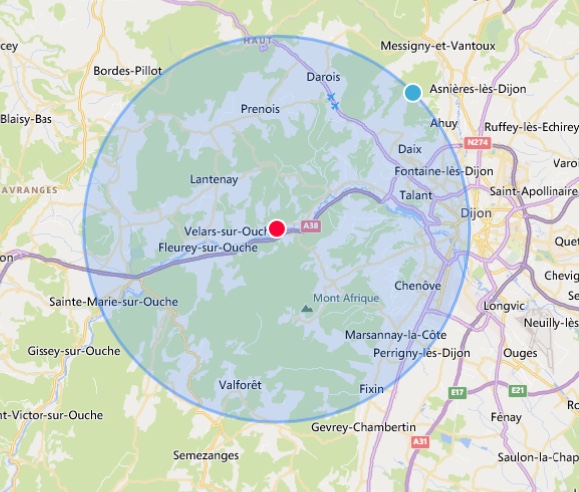 Cercle déplacement à domicile Happy&Free - Velars sur Ouche